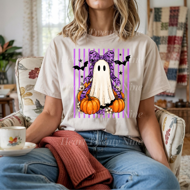 A555 Ghost Purple Halloween