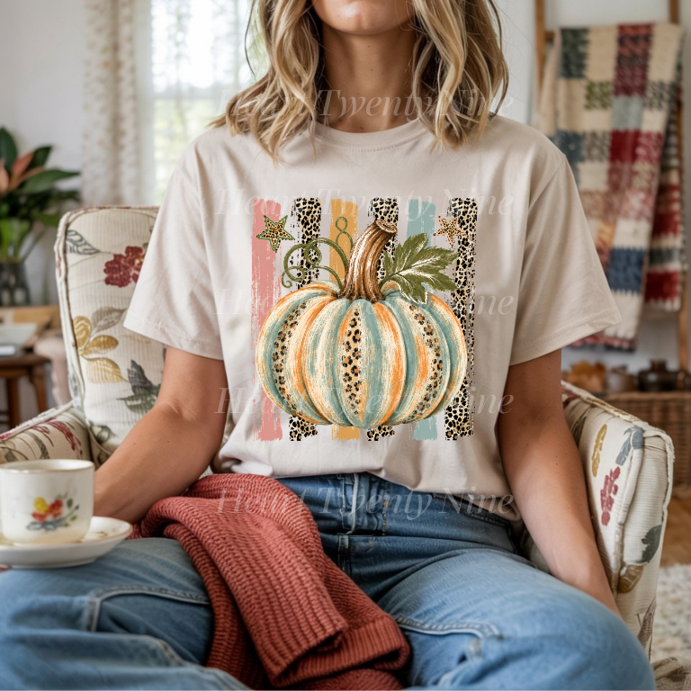 A558 Colorful Fall Pumpkin