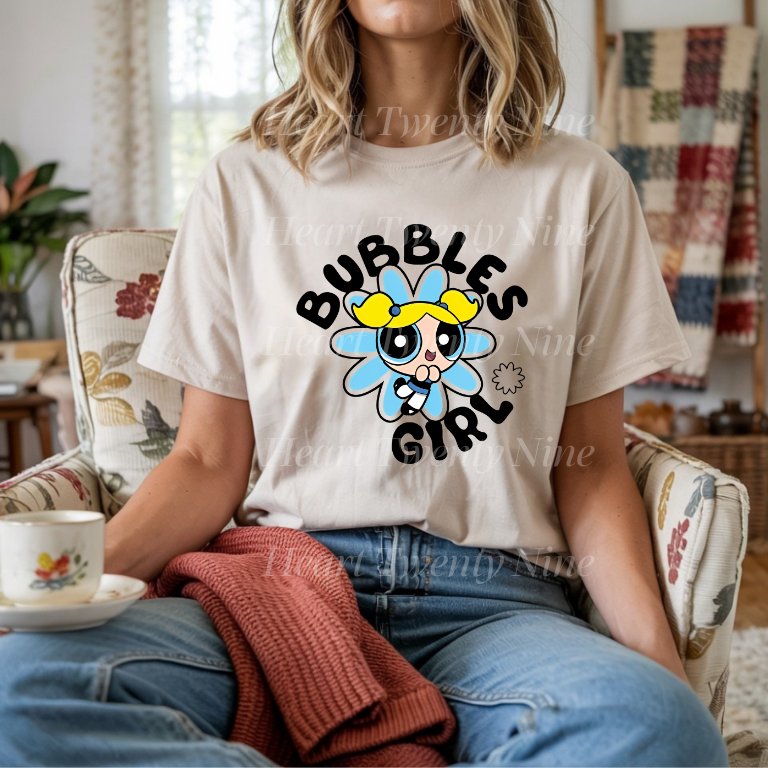 A585 Bubbles Girl Character