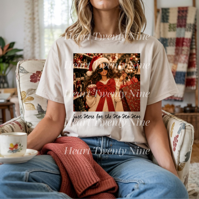 A600 Just here for the HO HO HO barbie doll Christmas