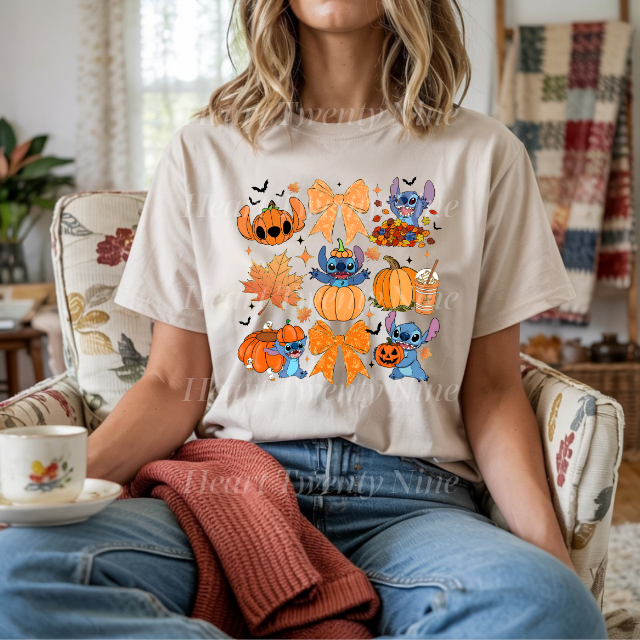 A573 Dis Stitch Fall Pumpkin