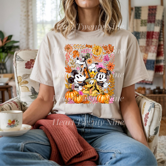 A576 Minnie Dis Fall Pumpkin